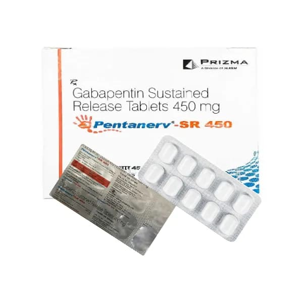 Pentanerv SR 450mg - Gabapentin Tablet product image