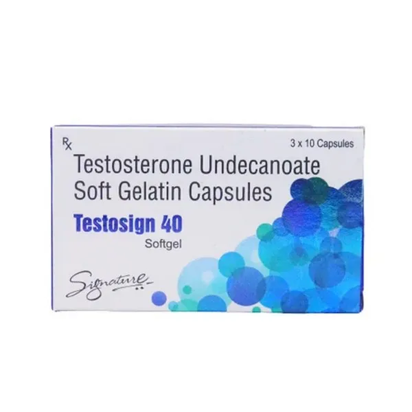 Testosign 40 Soft Gelatin – Testosterone product image